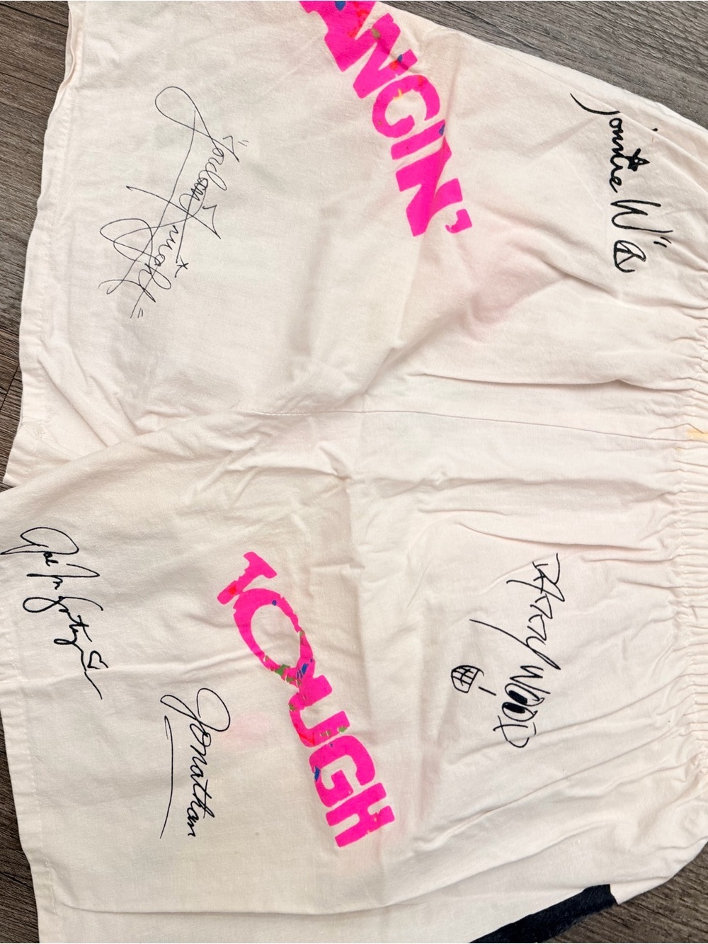 Vintage 1990 NKOTB New Kids on the Block All-Over Print Shorts Large Made in USA - Picture 2 of 3